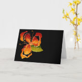 Carte fleur d'orange (Fleur jaune)