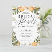 Carte Fleur d'oranger agrumes fête de la nuptiale virtue (Debout devant)