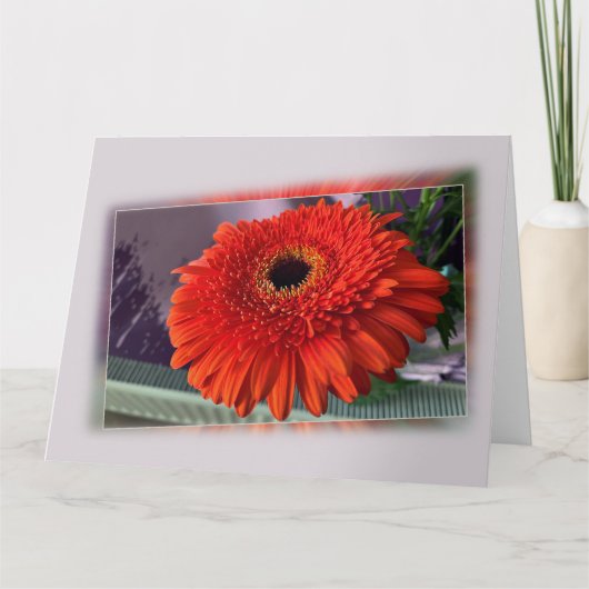 Carte Fleur d'oranger brillante (Devant)