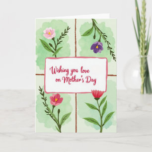 Carte Fleur Écarlate