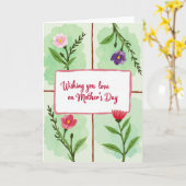 Carte Fleur Écarlate (Fleur jaune)