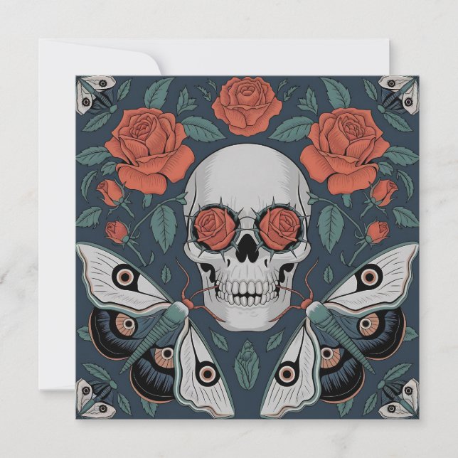 Carte Fleur éternelle : Une danse de la vie et de la mor (Devant)