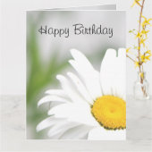 Carte Fleur Faisée En Pleine Fleur (Fleur jaune)