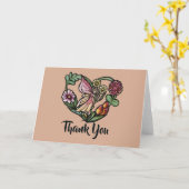 Carte Fleur Fée Jardin Fées (Fleur jaune)