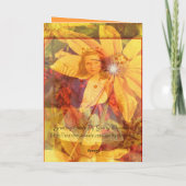 Carte Fleur fille (Dos)