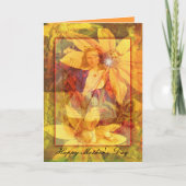 Carte Fleur fille (Devant)