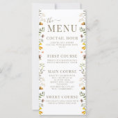 Carte Fleur Fleur Fleur Fleur Fleur Fleur Autumn Mariage (Devant)