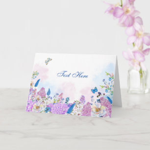 Carte Fleur fraîche de l'été