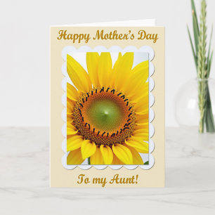 Carte Fleur Jaune à Points