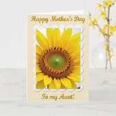 Carte Fleur Jaune à Points (Fleur jaune)