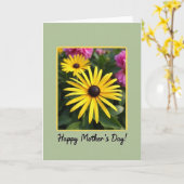 Carte Fleur Jaune Mat (Fleur jaune)