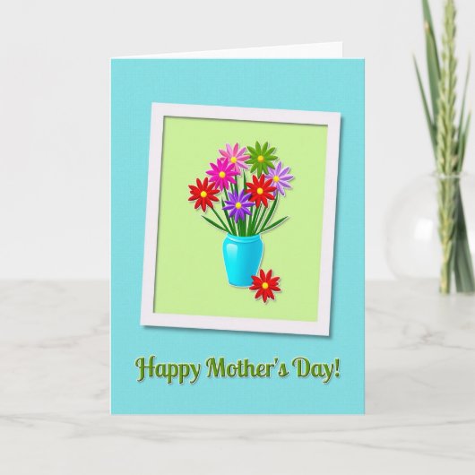 Carte Fleur Joyeuse (Devant)
