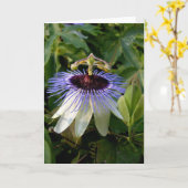 Carte Fleur Passion Automne (Fleur jaune)