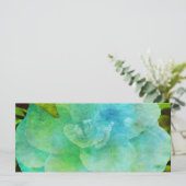 Carte Fleur peinte par Shirley Taylor (Debout devant)