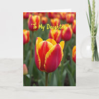 Carte Fleur Pour Ma Fille