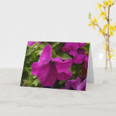 Carte Fleur pourpre (Fleur jaune)