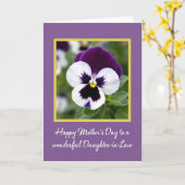 Carte Fleur Pourpre Royale (Fleur jaune)