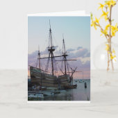 Carte Fleur printanière II au coucher du soleil (Fleur jaune)