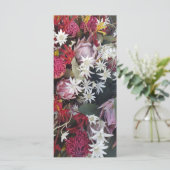 Carte Fleur Protea rose Toutes les fins (Debout devant)