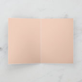 Carte fleur rouge de printemps (Intérieur)