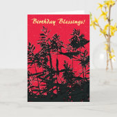 CARTE FLEUR SAUVAGE (Fleur jaune)