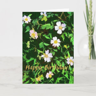 CARTE FLEUR SAUVAGE