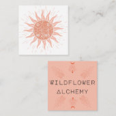 Carte fleur sauvage Alchemy Biz (Devant / Derrière)