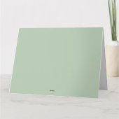 Carte Fleur sauvage - Aquarelle (Dos)