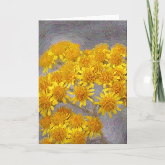 Carte Fleur sauvage Artsy (Devant)