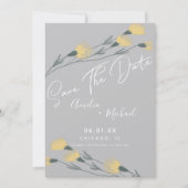 Carte Fleur sauvage - Botanique tirée à la main Enregist (Devant)