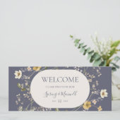 Carte Fleur sauvage de printemps | Graphique de sièges à (Debout devant)