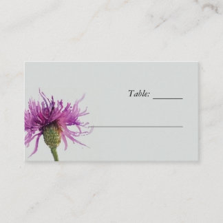 Carte fleur sauvage Floral Mariage Place