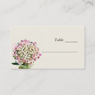 Carte fleur sauvage Floral Mariage Place
