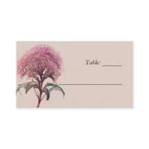 Carte fleur sauvage Floral Mariage Place