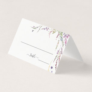 Carte Fleur sauvage  Floral Mariage Place