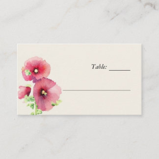 Carte fleur sauvage Floral Mariage Place