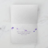 Carte fleur sauvage hepatica penser à vous (Intérieur)