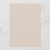 Carte fleur sauvage Mariage (Dos)