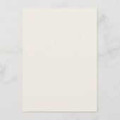 Carte fleur sauvage Mariage (Dos)