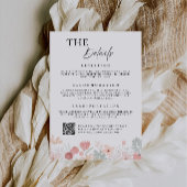 Carte fleur sauvage - Modèle Détails