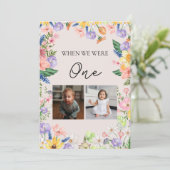 Carte fleur sauvage Numéro de mot du tableau de ma (Debout devant)