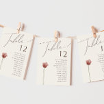 Carte Fleur sauvage simple | Tableau numérique beige<br><div class="desc">Ce simple fleur sauvage | tableau beige carte numérique est parfait pour votre mariage de sauce blanche. Le singulier floral rose, lumineux et enchanté, donne à ce produit une sensation artistique et délicate qui est un design simple et moderne. Ce look conviendra à toute saison mariage : printemps, été, automne...</div>