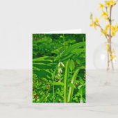 Carte Fleur sauvage Solomon's Seal (Fleur jaune)