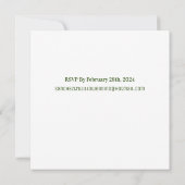 Carte Fleur sauvage violette (Dos)