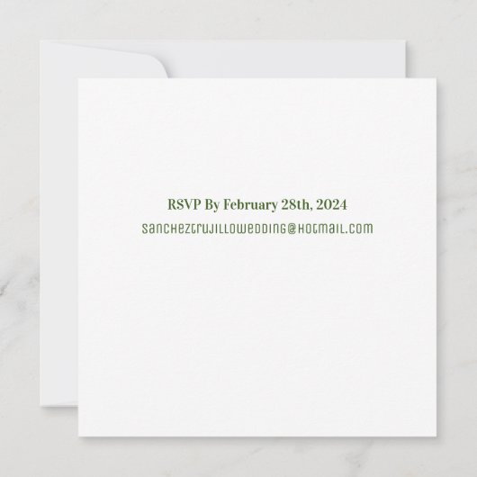 Carte Fleur sauvage violette (Dos)