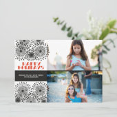 Carte Fleur sauvage x2 (Debout devant)