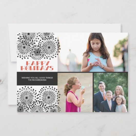 Carte Fleur sauvage x3 (Devant)