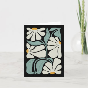 Carte Fleur subtile Kamala Harris Boho esthétique