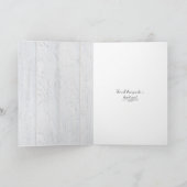 Carte fleur sur la polka rouge point arc merci (Intérieur)