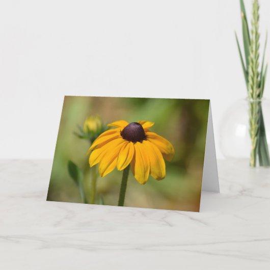 Carte Fleur Susan aux yeux noirs (Devant)
